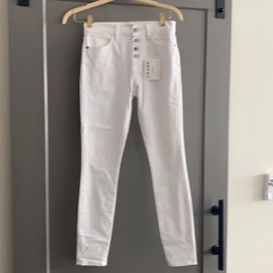 FRAME Denim White Skinny Jeans